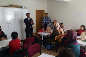 &Ouml;ğrenciler aileleri ile birlikte zeka oyunları oynadı