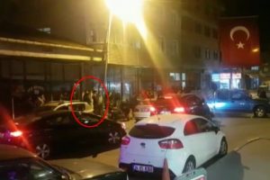 Asker uğurlamasında korku dolu anlar