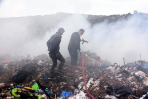 Bodrum'da metan gazı patlaması sonucu yangın &ccedil;ıktı