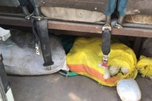 Durdurulan ara&ccedil;ta 32 kilo eroin ele ge&ccedil;irildi
