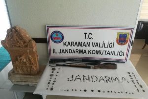 Tarihi eser operasyonunda 2 kişiye g&ouml;zaltı