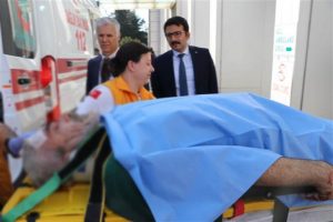Esat Kabaklı trafik kazasında yaralandı