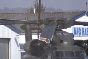 Almanya'da askeri helikopter kaza yaptı: 1 &ouml;l&uuml;