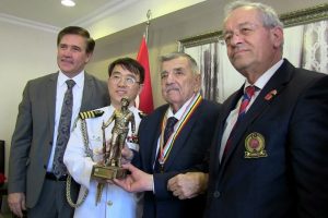 Kore gazisine 68 yıl sonra madalya