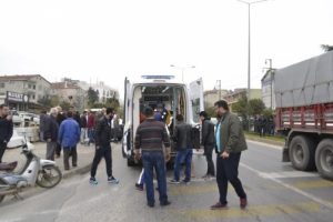 Samsun'da ters y&ouml;n kazası: 1 kişi yaralandı