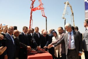 Başbakan Yardımcısı Çavuşoğlu Bursa Yenişehir'de temel atma törenine katıldı