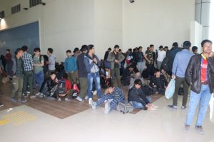 227 kaçak göçmen sınır dışı edildi