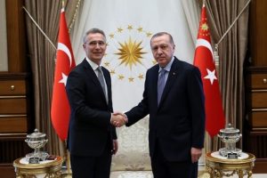 Cumhurbaşkanı Erdoğan, Stoltenberg'i kabul etti
