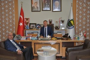 Bursa İnegöl Nüfus Müdürü Solmaz'dan Başkan Taban'a veda ziyareti