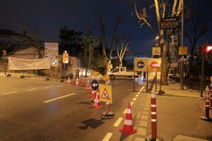 İstanbul'da Tıbbiye caddesi trafiğe kapatıldı