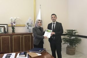 Bursa B&uuml;y&uuml;korhan Gen&ccedil;lik Derneği'nden kaymakamlığa ziyaret