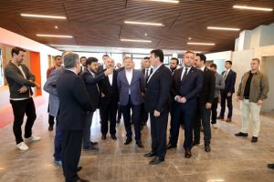 &Ccedil;avuşoğlu, Panorama 1326 Bursa Fetih M&uuml;zesi'ni gezdi