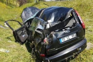 İstanbul'da feci kaza: 2'si ağır 3 yaralı