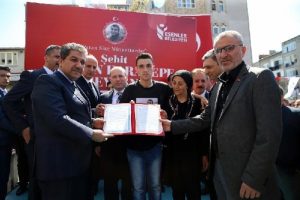 Şehidin adı mahallesinde yaşayacak