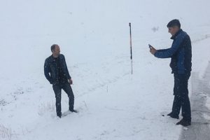Nisan ayında kar s&uuml;rprizi!