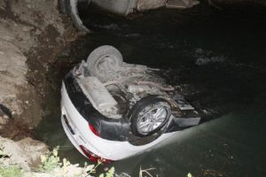Piknik d&ouml;n&uuml;ş&uuml; kaza: 1 &ouml;l&uuml;, 9 yaralı