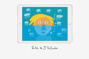 23 Nisan'da &ccedil;ocuklar iPad ile yaratıcılıklarını konuşturdu