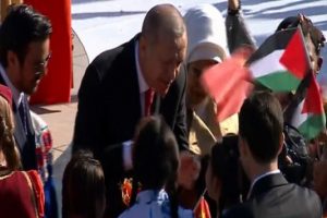 Erdoğan, 'D&uuml;nya &Ccedil;ocukları'nı kabul etti