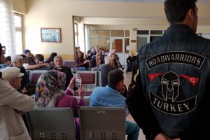 Bursa'da motosiklet kul&uuml;b&uuml;nden anlamlı ziyaret