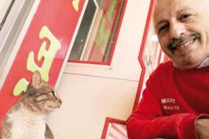 Kedi Yeşim ve kasap İkram'ın hayatını değiştiren video