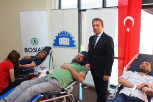 Bursa OSB ve BOSİAD'dan kan bağışı