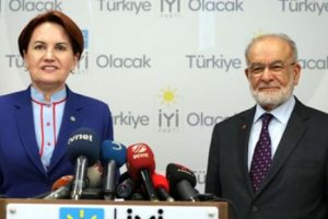 Saadet Partisi lideri, Akşener ile bir araya geliyor