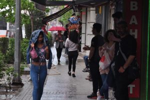 Eskişehir'i sağanak yağış vurdu