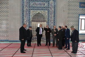 Bursa'da S&uuml;mb&uuml;ll&uuml;k Camii ibadete a&ccedil;ıldı