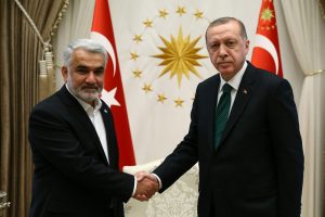 H&Uuml;DA PAR Genel Başkanı Yapıcıoğlu'nu kabul etti