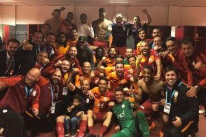 Galatasaray'dan derbi zaferi pozu