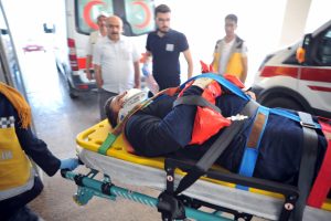 Bursa'da tanker kapağı fırladı: 3 yaralı