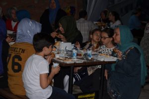 Bursa'da 600 yıllık tarihi mekanda iftar