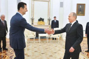 Putin ile Esad Soçi'de görüştü