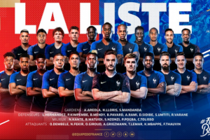 Fransa'nın Dünya Kupası kadrosu belli oldu