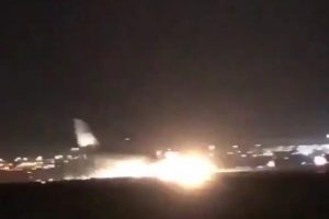 Türk firmanın kiraladığı yolcu uçağı Cidde'de burun üstü indi
