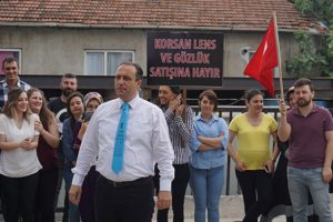 Korsan lense karşı Ankara'ya yürüyor