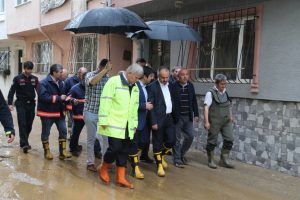 Bursa Büyükşehir'den afet bölgesinde inceleme