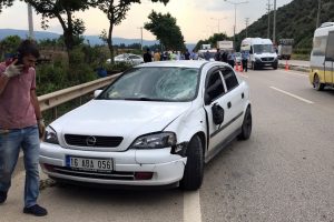 Bursa'da otomobilin çarptığı tarım işçisi hayatını kaybetti