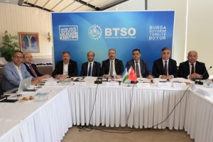 Bursa Ticaret ve Sanayi Odası Özbekistanlı heyeti ağırladı
