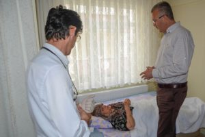 Bursa Karacabey'de felçli vatandaşa yardım eli