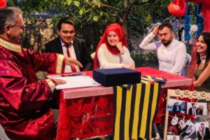 Fenerbahçeliler Günü'nde nikah masasına oturdular