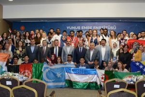 35 ülkeden gelen öğrenciler Bilim Merkezinde buluştu