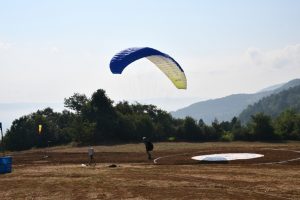 Yamaç Paraşütü Türkiye Şampiyonası Bursa İnegöl'de yapıldı