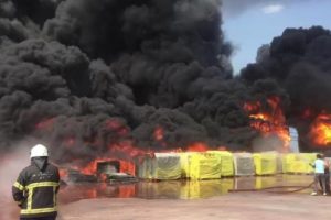 Antalya'da fabrika yangını!