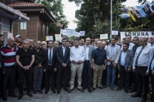 İYİ Partililerin 'Akşener Nöbeti' devam ediyor