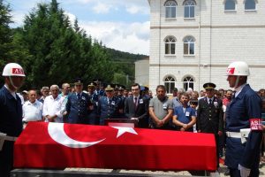 Bursa'da vefat eden Kıbrıs Gazisi Kütahya'da toprağa verildi