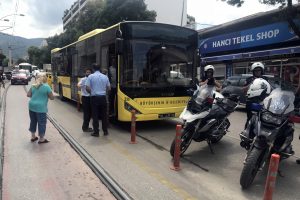 Bursa'da belediye otobüsünde taciz iddiasına gözaltı