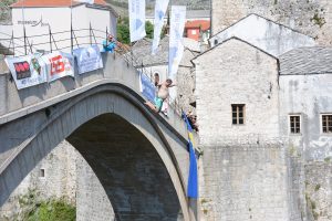 Mostar'da tarihi atlayış