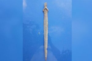 Romanya'da 3 bin yıllık kılıç bulundu