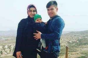 Asker eşi ve bebeğinin acı haberi Sivas'a ulaştı